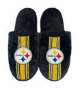 NFL Slippers Striped Steelers