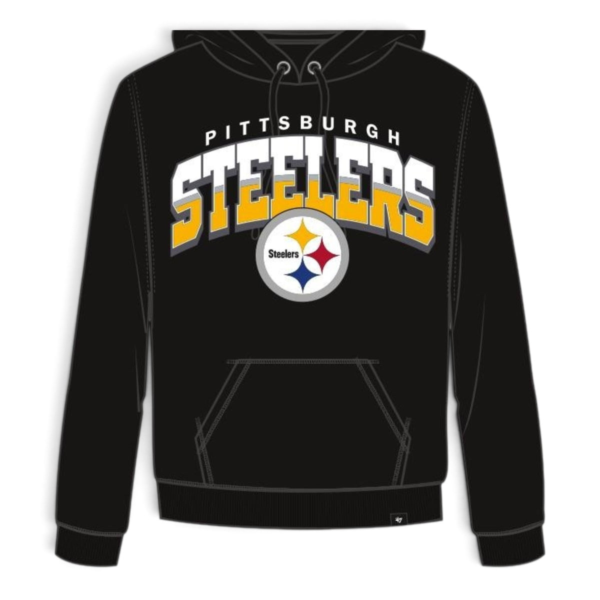 NFL Hoodie '47 Headline Tune Sing Steelers