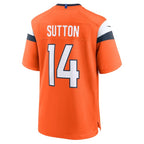 NFL Player Game Jersey Mile High Courtland Sutton Broncos