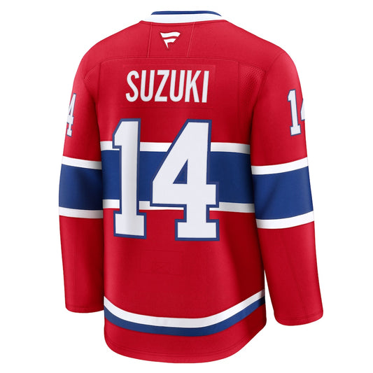 NHL Player Premium Jersey Home Nick Suzuki Canadiens