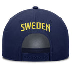 NHL Hat Authentic Pro Pinch Panel A-Frame 4-Nations Face-Off Team Sweden