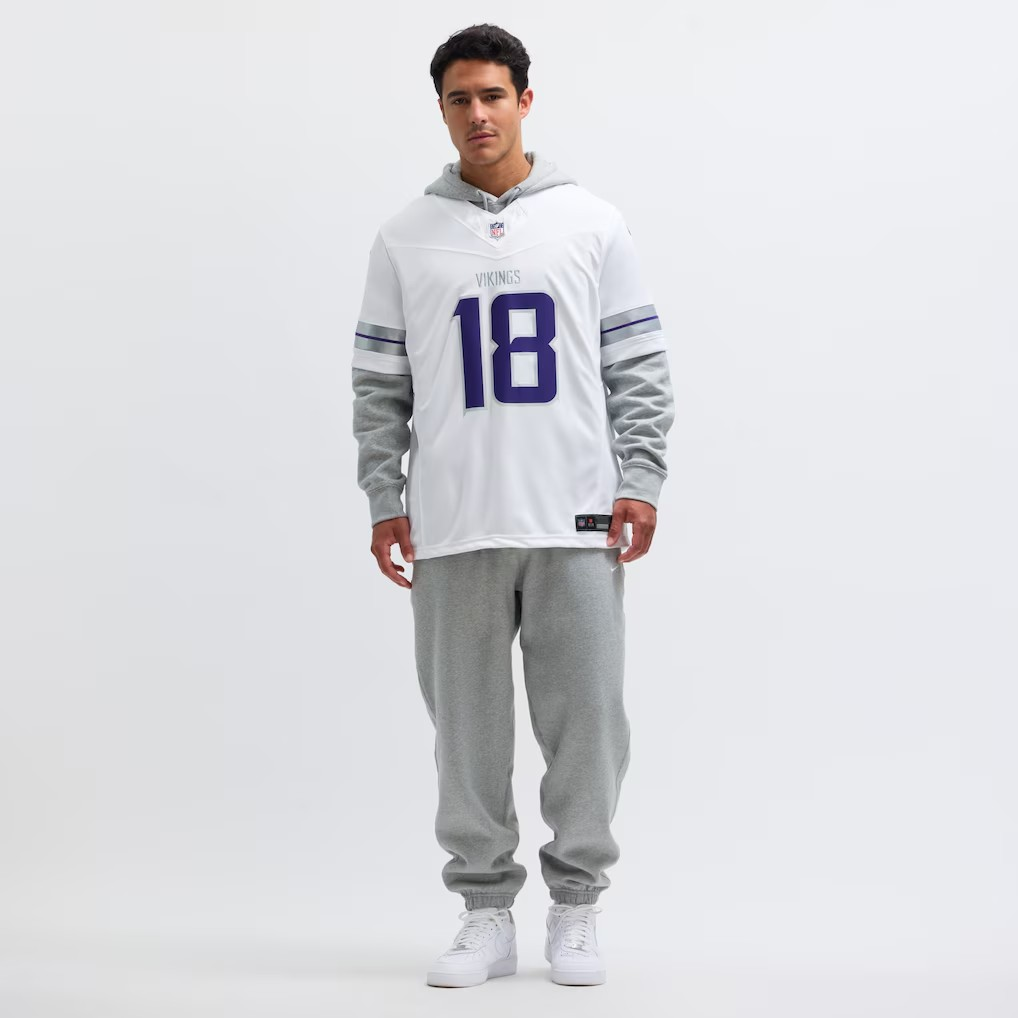 NFL Player F.U.S.E. Limited Jersey Vapor Alternate White Justin Jefferson Vikings