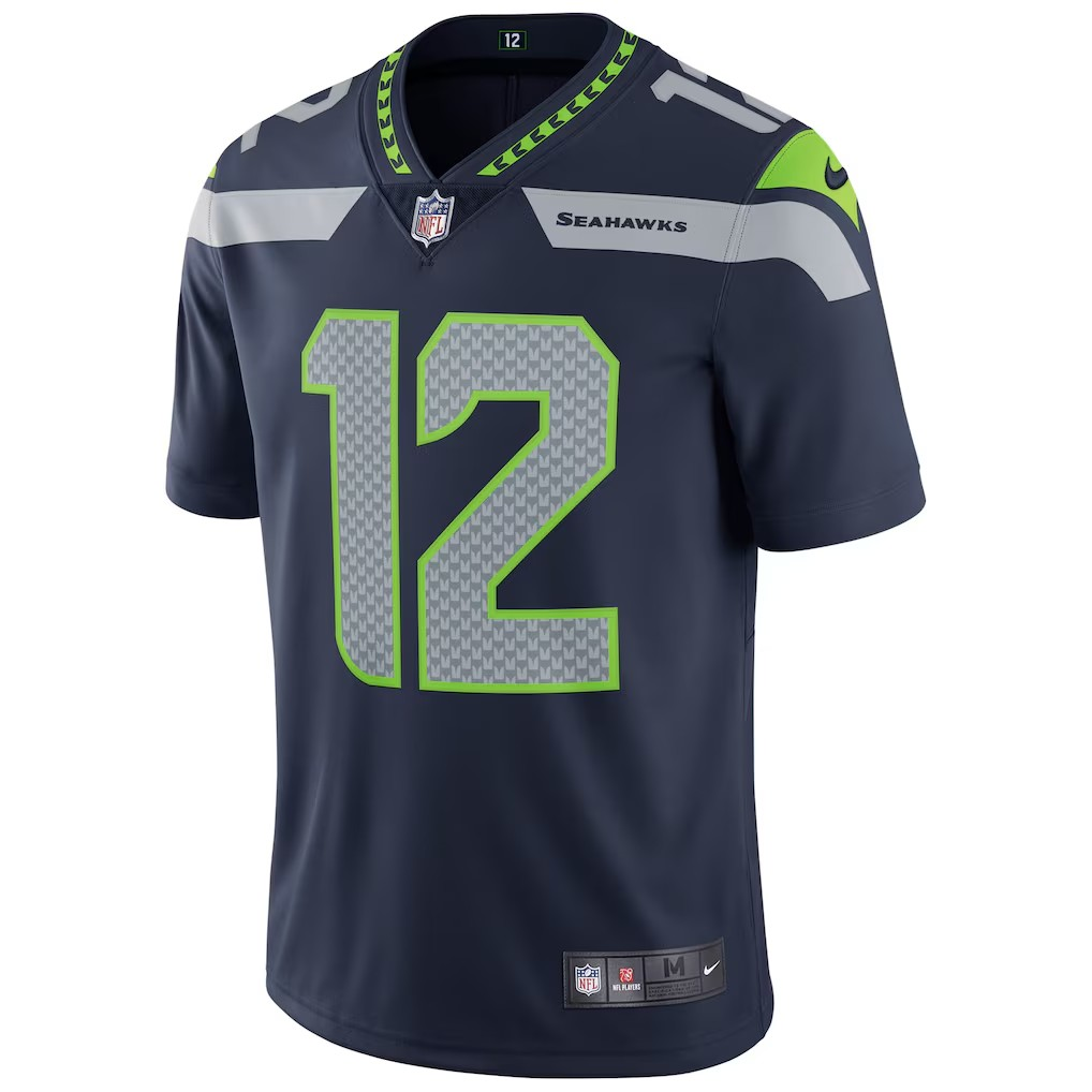 NFL Player Vapor Untouchable Limited Jersey Home 12s Fan Seahawks