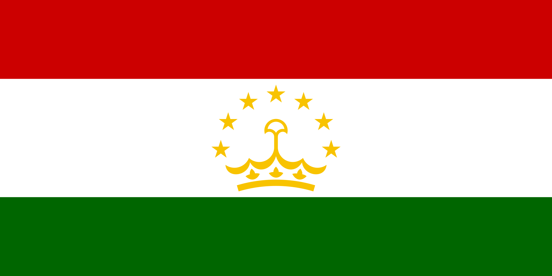 Country Flag 3x5 Tajikistan