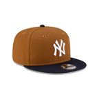 MLB Hat 950 Snapback Brown Two Tone Yankees