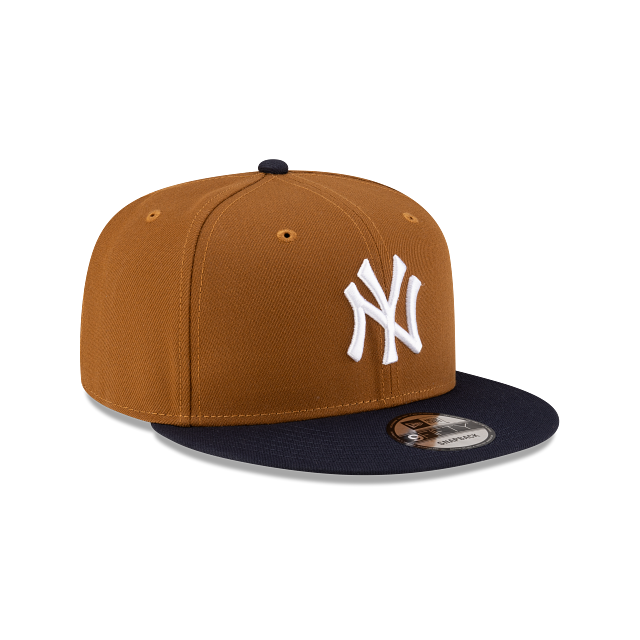 MLB Hat 950 Snapback Brown Two Tone Yankees