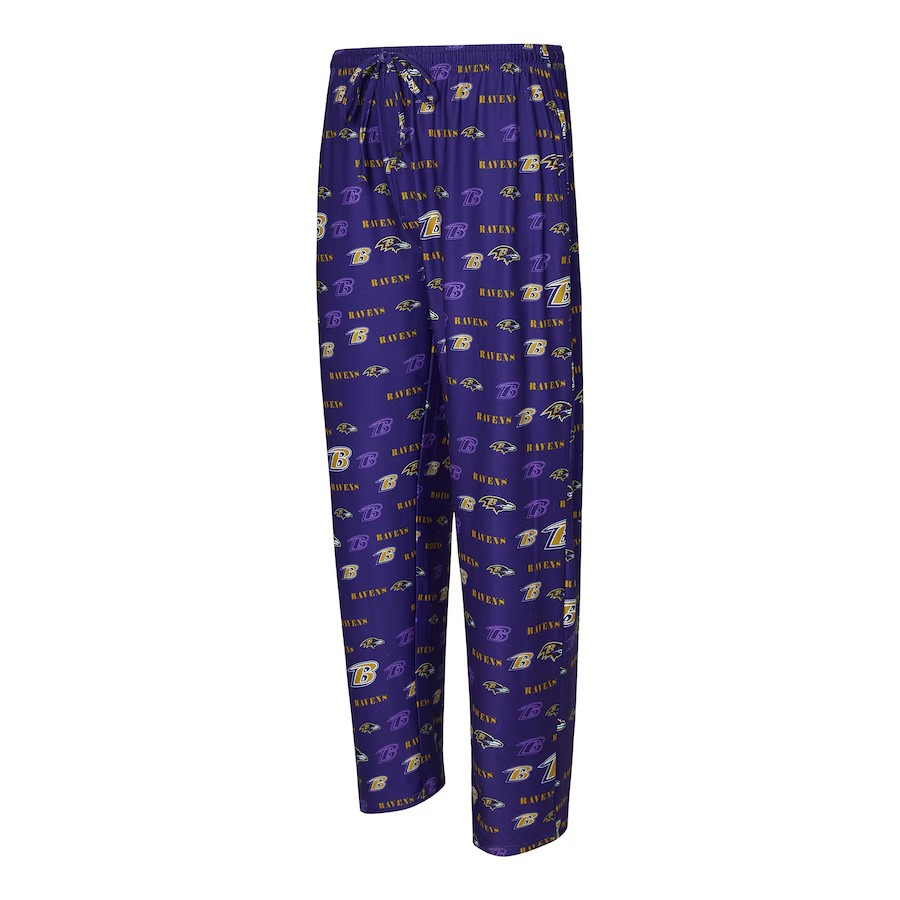 NFL PJ Pants Knit Mosaic Ravens