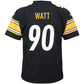 NFL Youth Player Game Jersey Home T.J. Watt Steelers