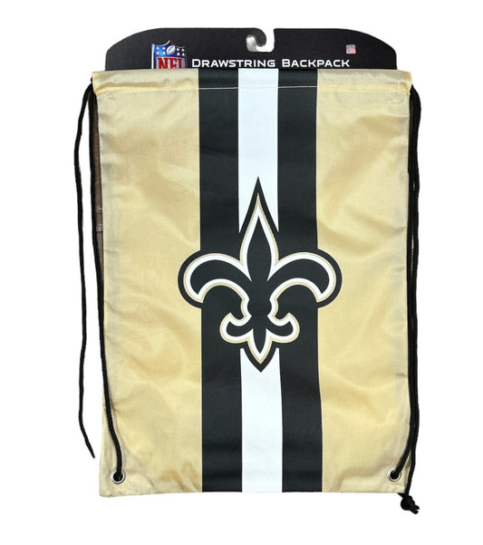 NFL Bag Drawstring Big Logo Saints