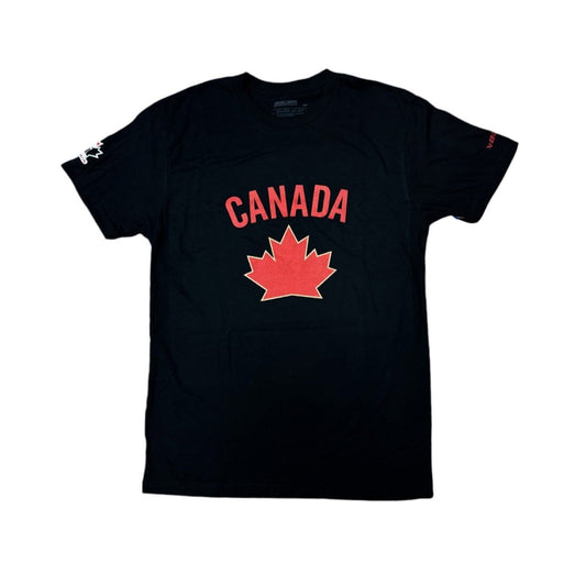 Hockey Canada Youth T-Shirt Black Graphic 2024/2025 Team Canada