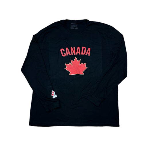 Hockey Canada Long Sleeve Shirt Black Graphic 2024/2025 Team Canada