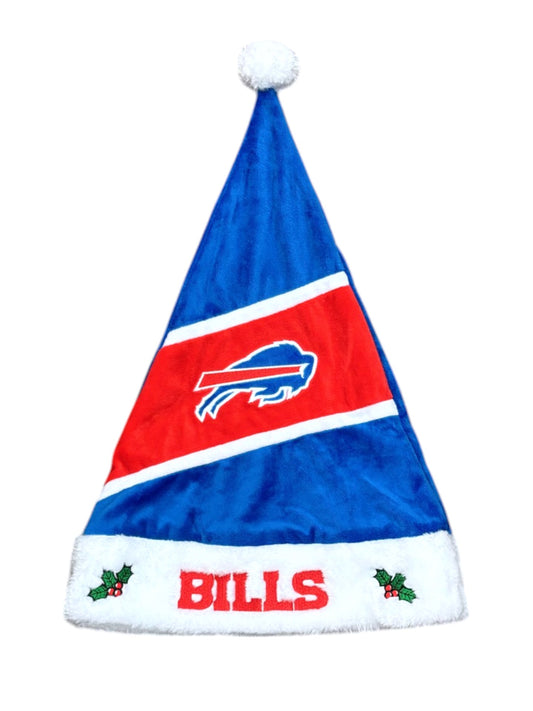 NFL Santa Hat Color Block Bills