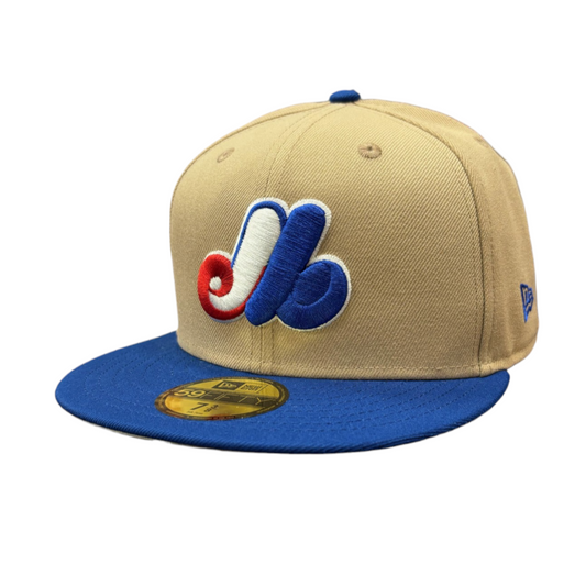 MLB Hat 5950 Tan Cooperstown Expos