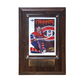 NHL Collectible Plaque with Card 4x6 Stoppers Patrick Roy Canadiens