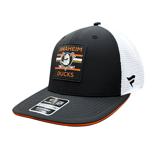 NHL Hat Structured Adjustable Trucker Authentic Pro Rinkside6 2025 Ducks