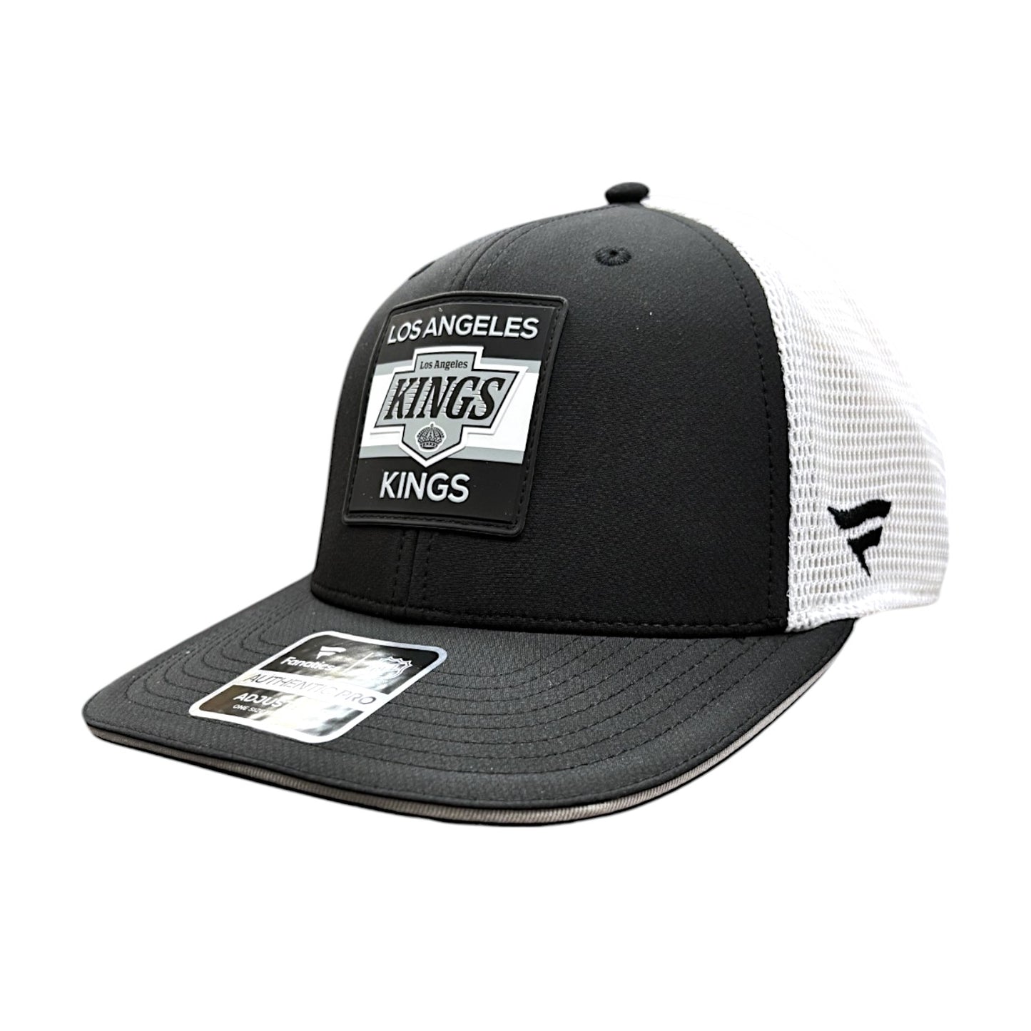 NHL Hat Structured Adjustable Trucker Authentic Pro Rinkside6 2025 Kings