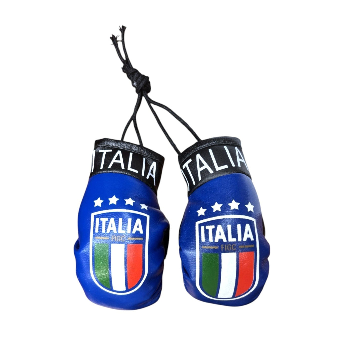 Country Boxing Gloves Set Italy (Blue w/Club)