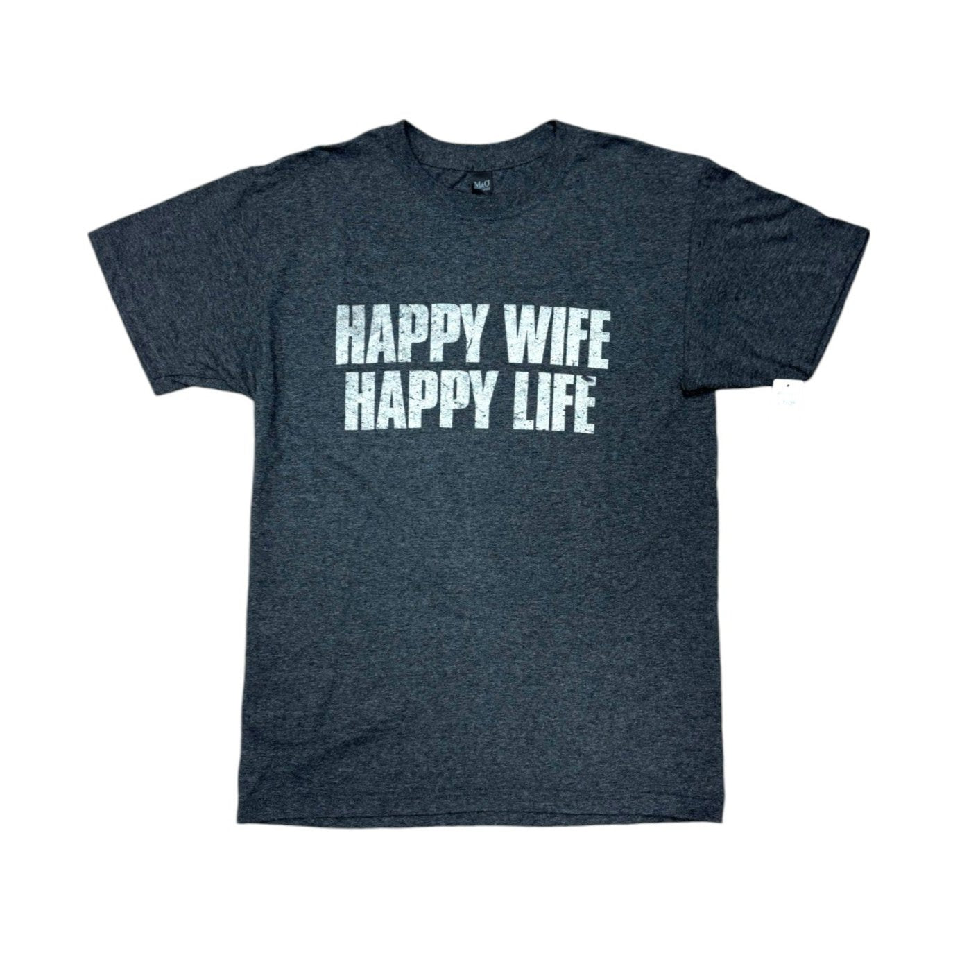 Joke T-Shirt "Happy Wife"