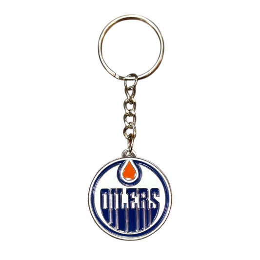 NHL Keychain Logo Oilers