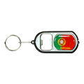 Country Keychain Light Bottle Opener Key Portugal