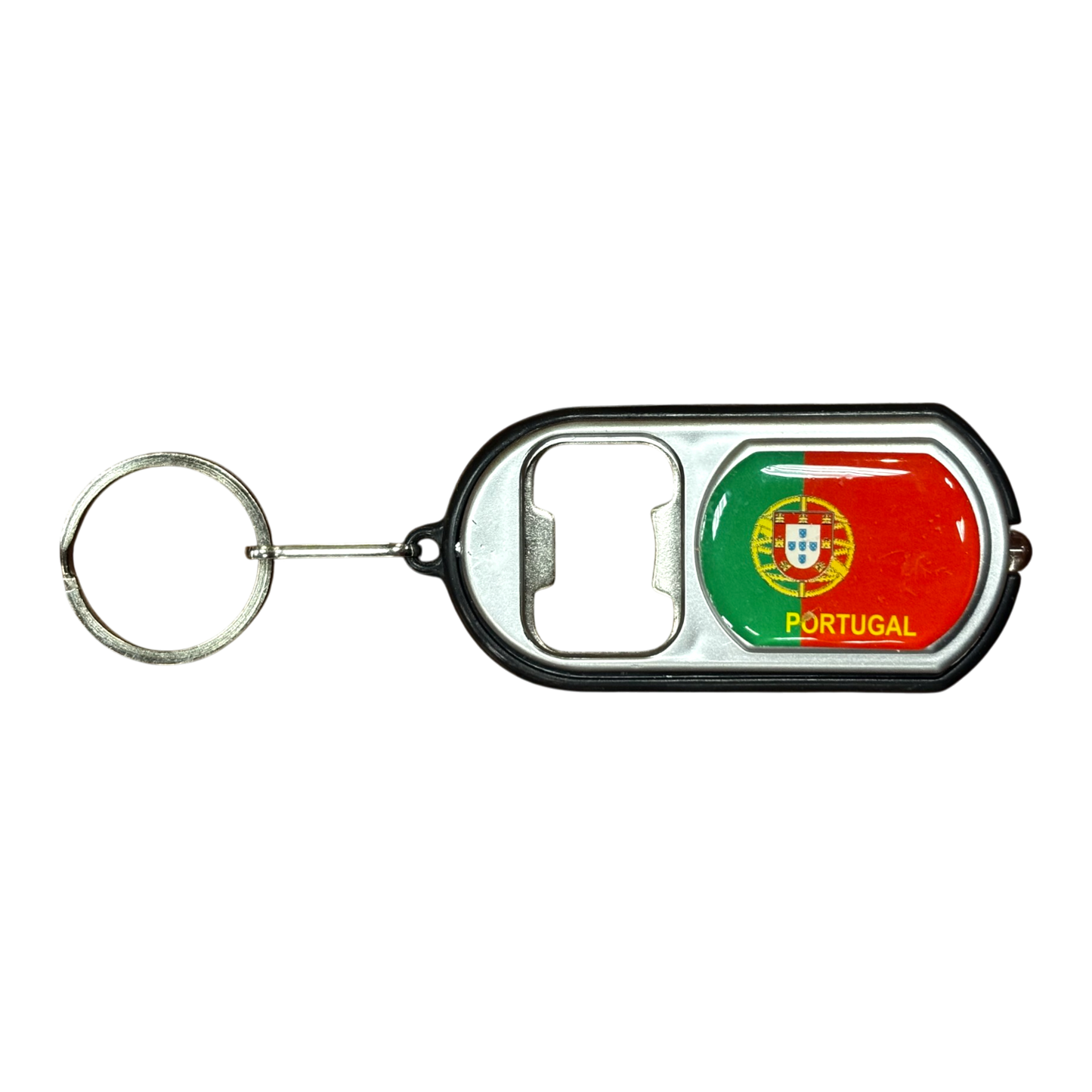 Country Keychain Light Bottle Opener Key Portugal