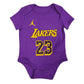 NBA Infant Player Onesie Lebron James Creeper Lakers