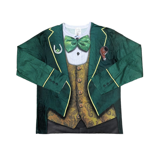 St. Patrick's Day Long Sleeve Shirt Leprechaun Suit