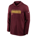 NFL Dri-FIT Long Sleeve Hoodie 2025 Sideline Pure Fury Commanders