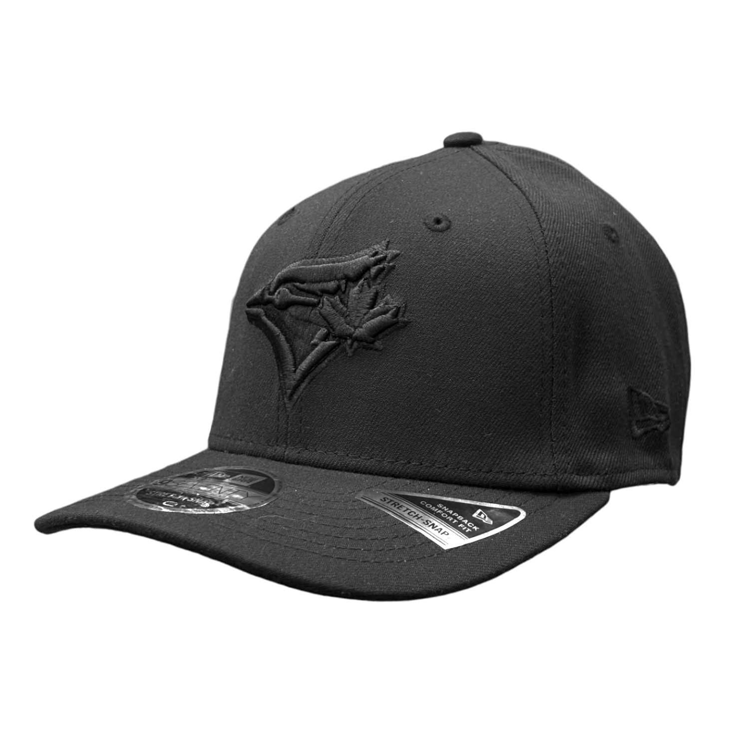 MLB Hat 970 Stretch Snap Tonal Black Blue Jays