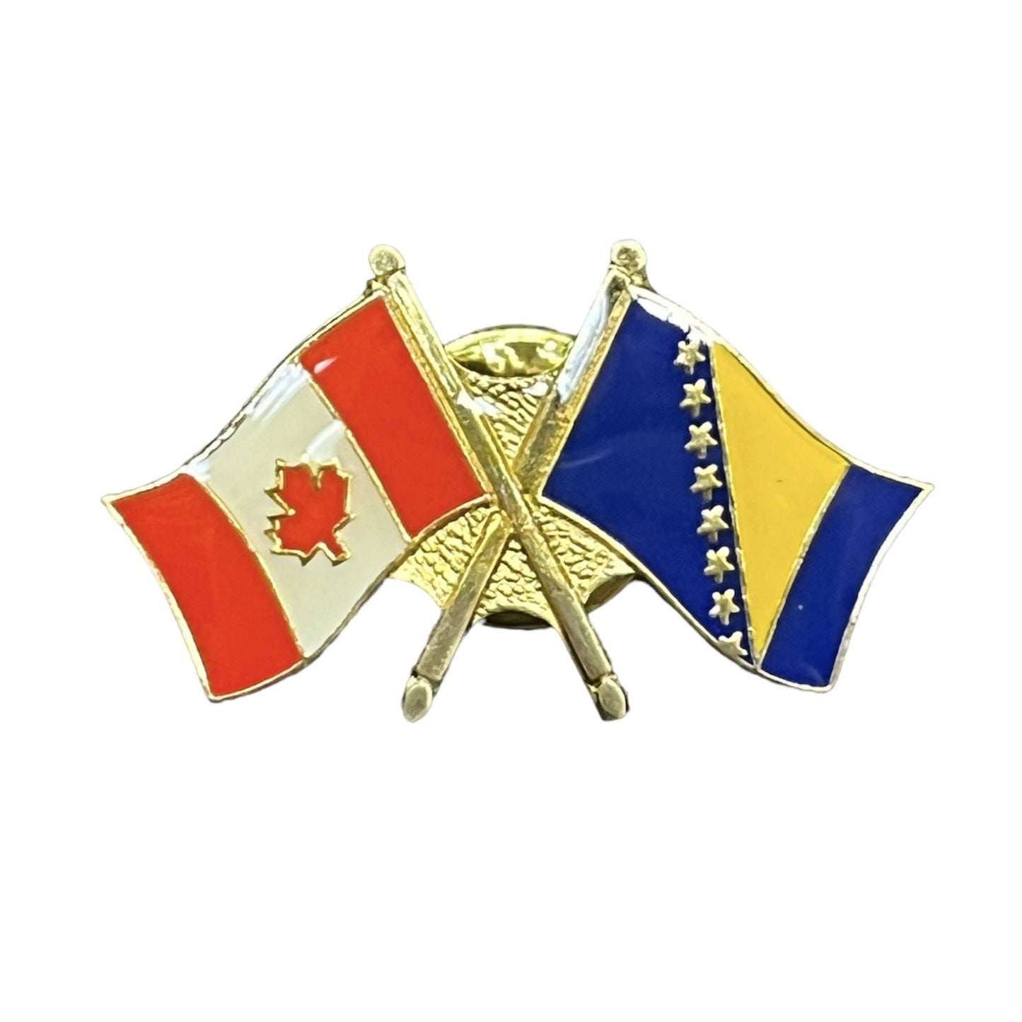 Country Lapel Pin Friendship Bosnia