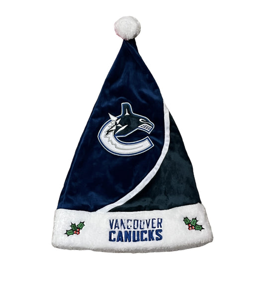 NHL Santa Hat Color Block Canucks