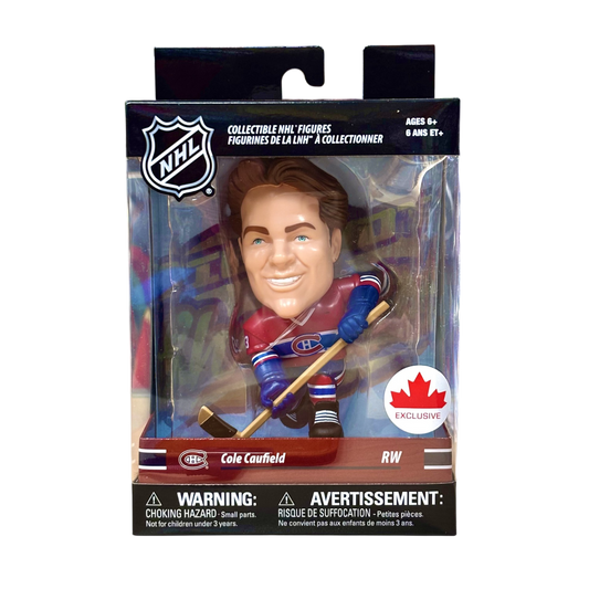 NHL Big Shot Shooters Player Figure Cole Caufield Canadiens