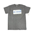 Age T-Shirt 40 Years Old License Plate (Grey)