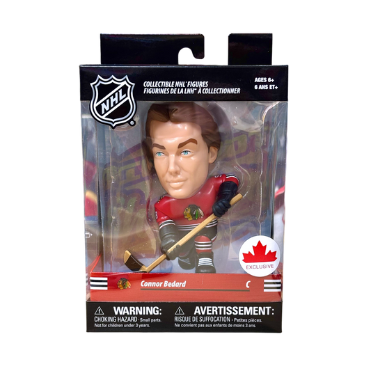 NHL Big Shot Shooters Player Figure Connor Bedard Blackhawks