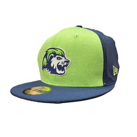 CEBL Hat 5950 Courtside Icon 2 Tone Niagara River Lions (Lime Green)