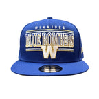 CFL Hat 950 Snapback Sideline 2025 Blue Bombers