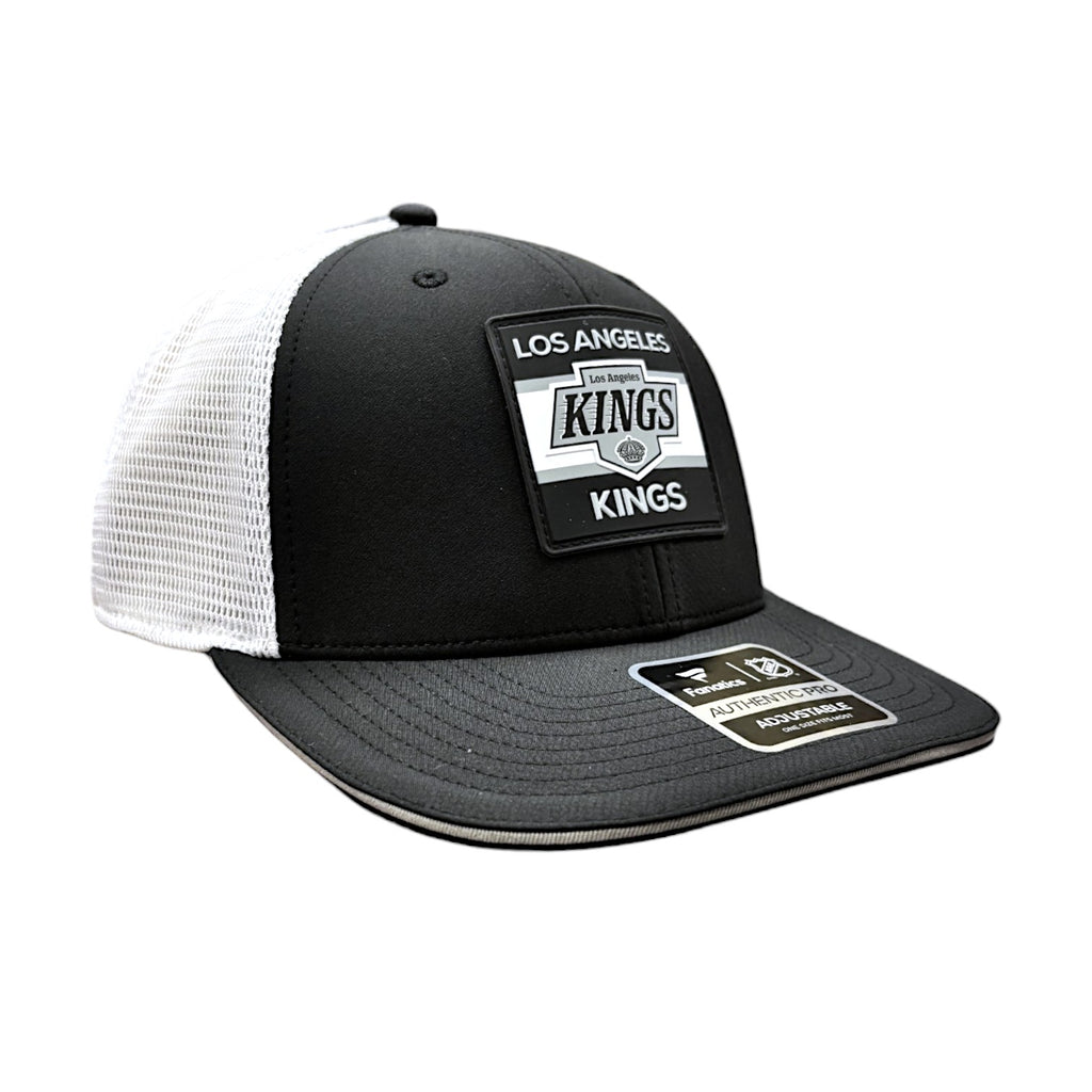 NHL Hat Structured Adjustable Trucker Authentic Pro Rinkside6 2025 Kings