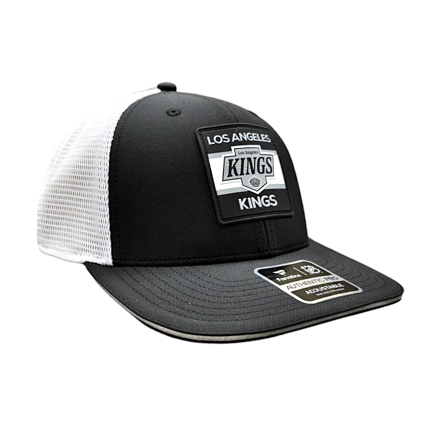 NHL Hat Structured Adjustable Trucker Authentic Pro Rinkside6 2025 Kings