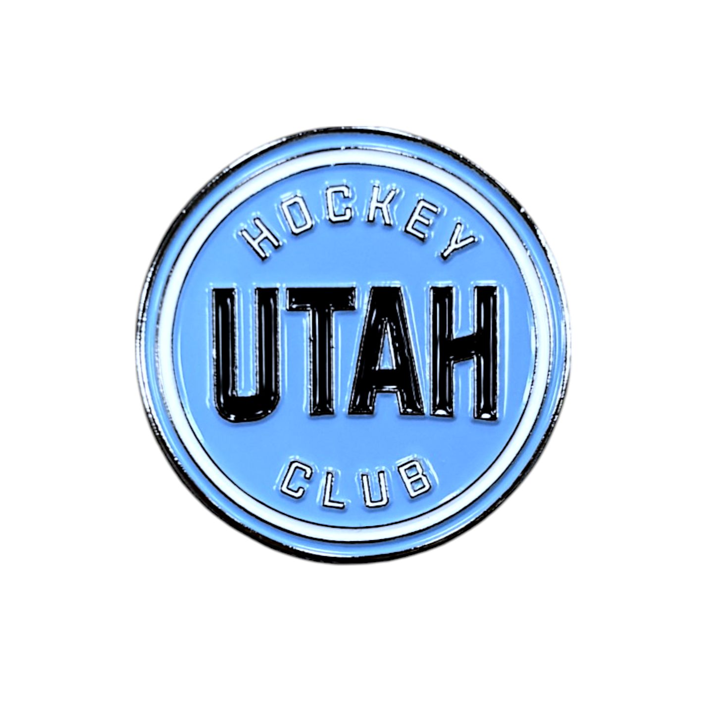 NHL Lapel Pin Embossed Logo Utah Hockey Club