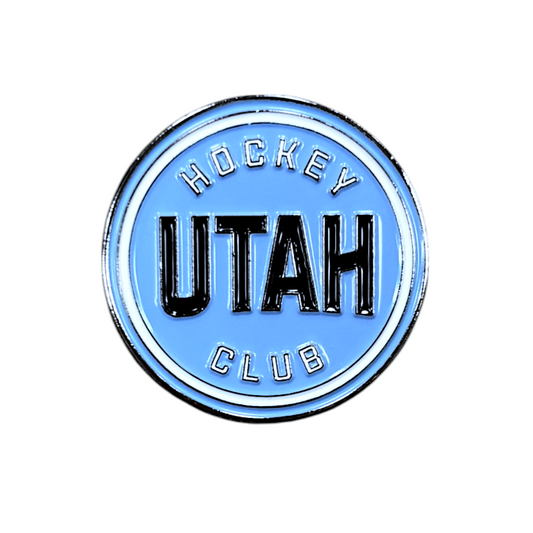 NHL Lapel Pin Embossed Logo Utah Hockey Club