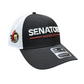 NHL Hat Structured Adjustable Trucker Authentic Pro Rinkside2 2025 Senators