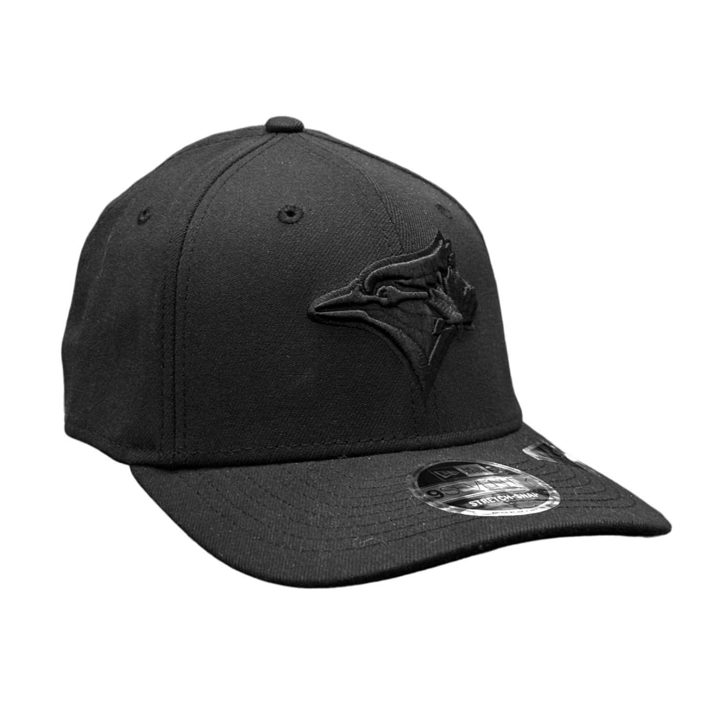 MLB Hat 970 Stretch Snap Tonal Black Blue Jays