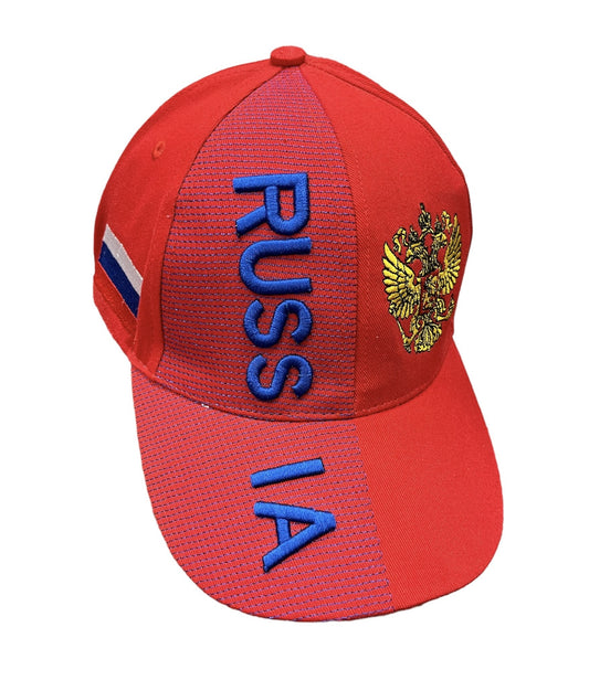 Country Hat 3D Russia (Red)
