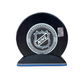 Puck Display Stand Silver, Grey & Blue