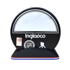 Puck Display Stand Red, White and Blue