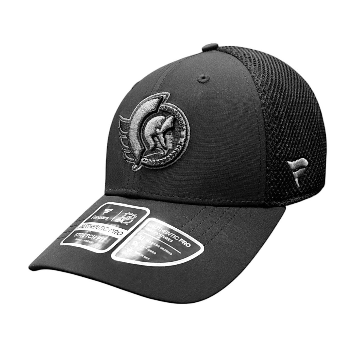 NHL Hat Structured Flex Authentic Pro Road10 2025 Senators