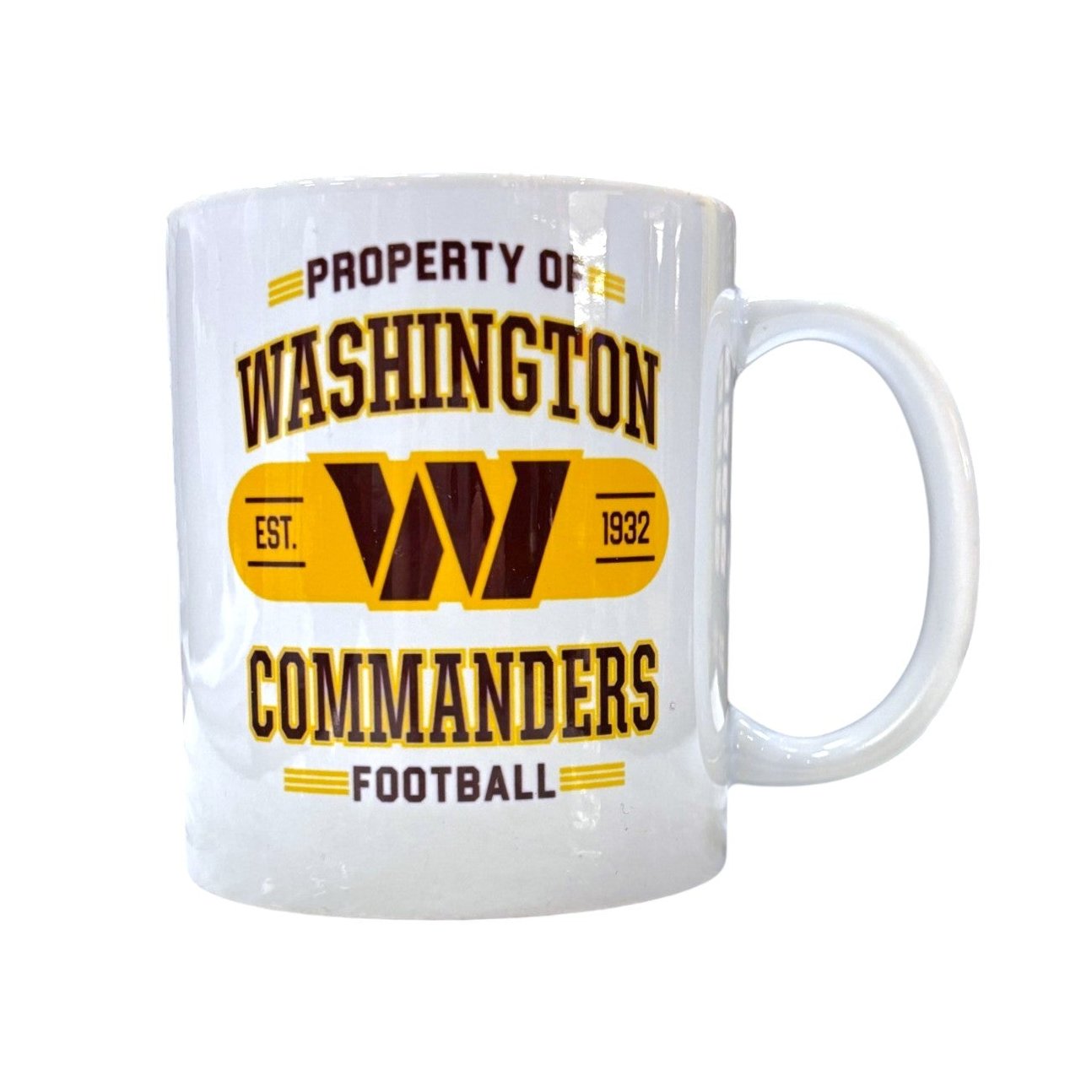 NFL Coffee Mug Subl. 11 Oz Property of Commanders