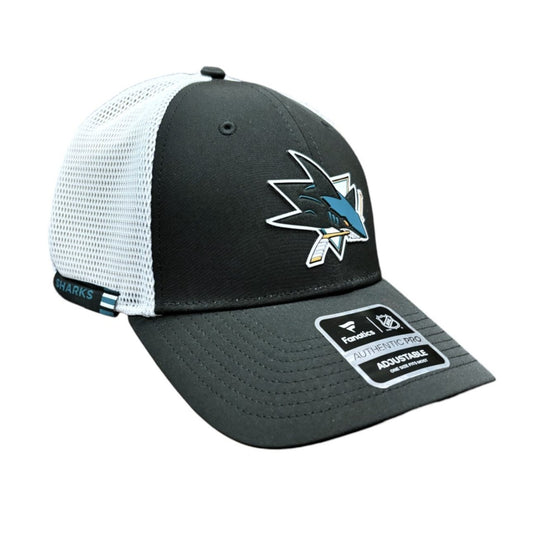 NHL Hat Authentic Pro Structured Adjustable Rink Sharks