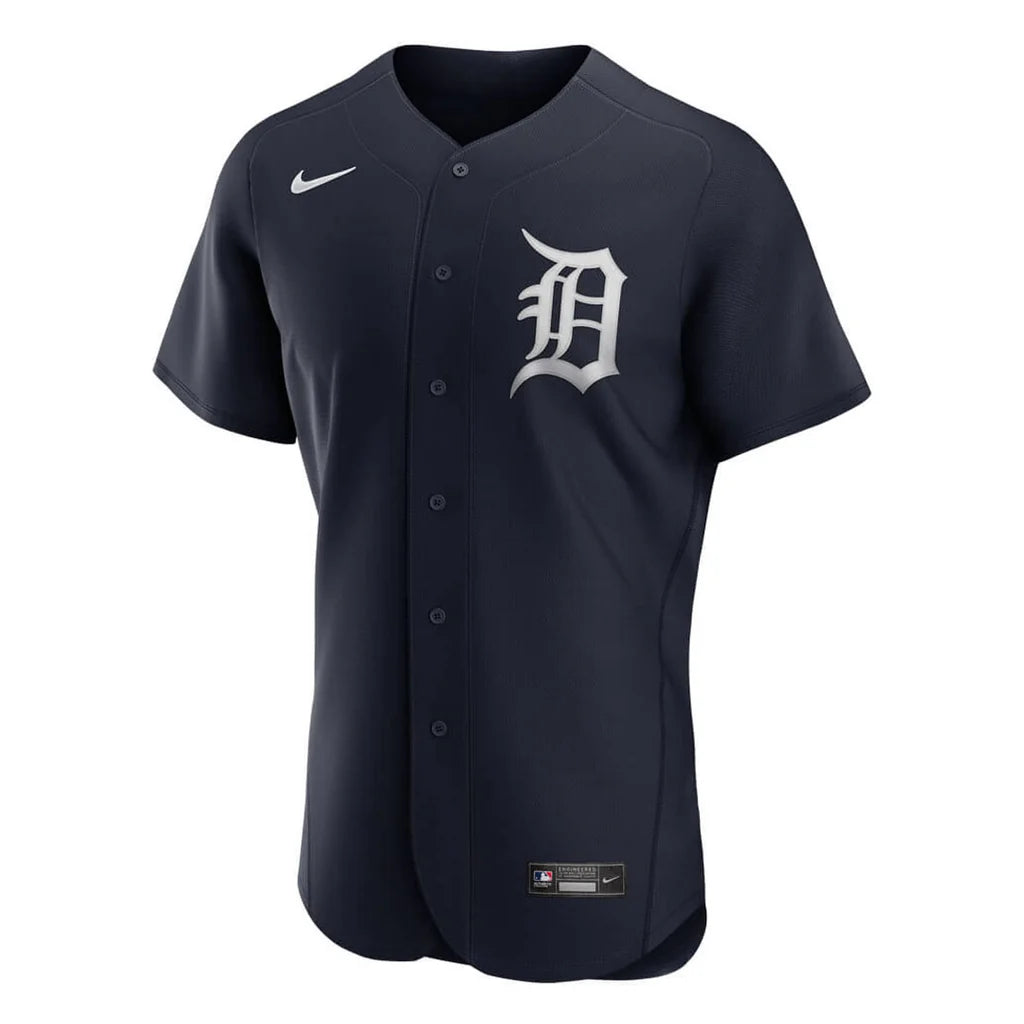 MLB Authentic Jersey Blank Alt Navy Tigers