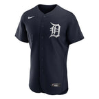 MLB Authentic Jersey Blank Alt Navy Tigers